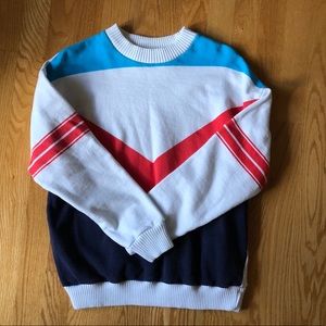 Etre Cecile Chevron Sweatshirt